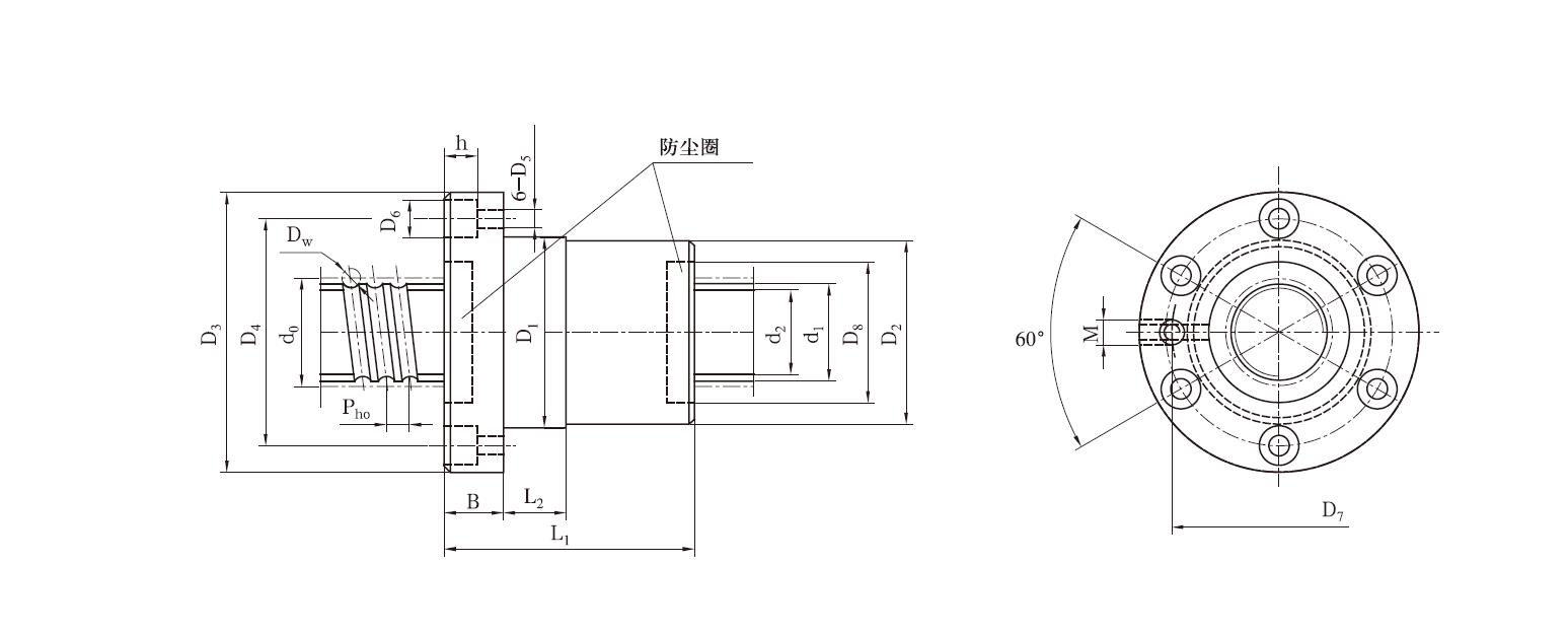 FFQ2506-2滾珠絲杠