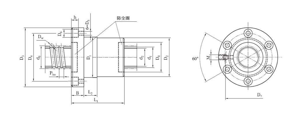 FF1605-3滾珠絲杠